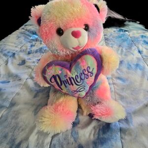 Colorful Princess Teddy Bear
